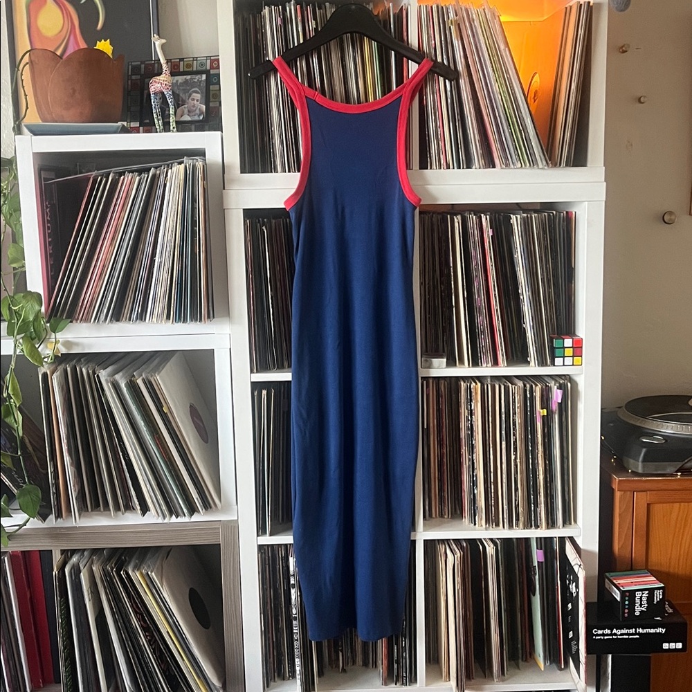 Out From Under Blue midi Dress M